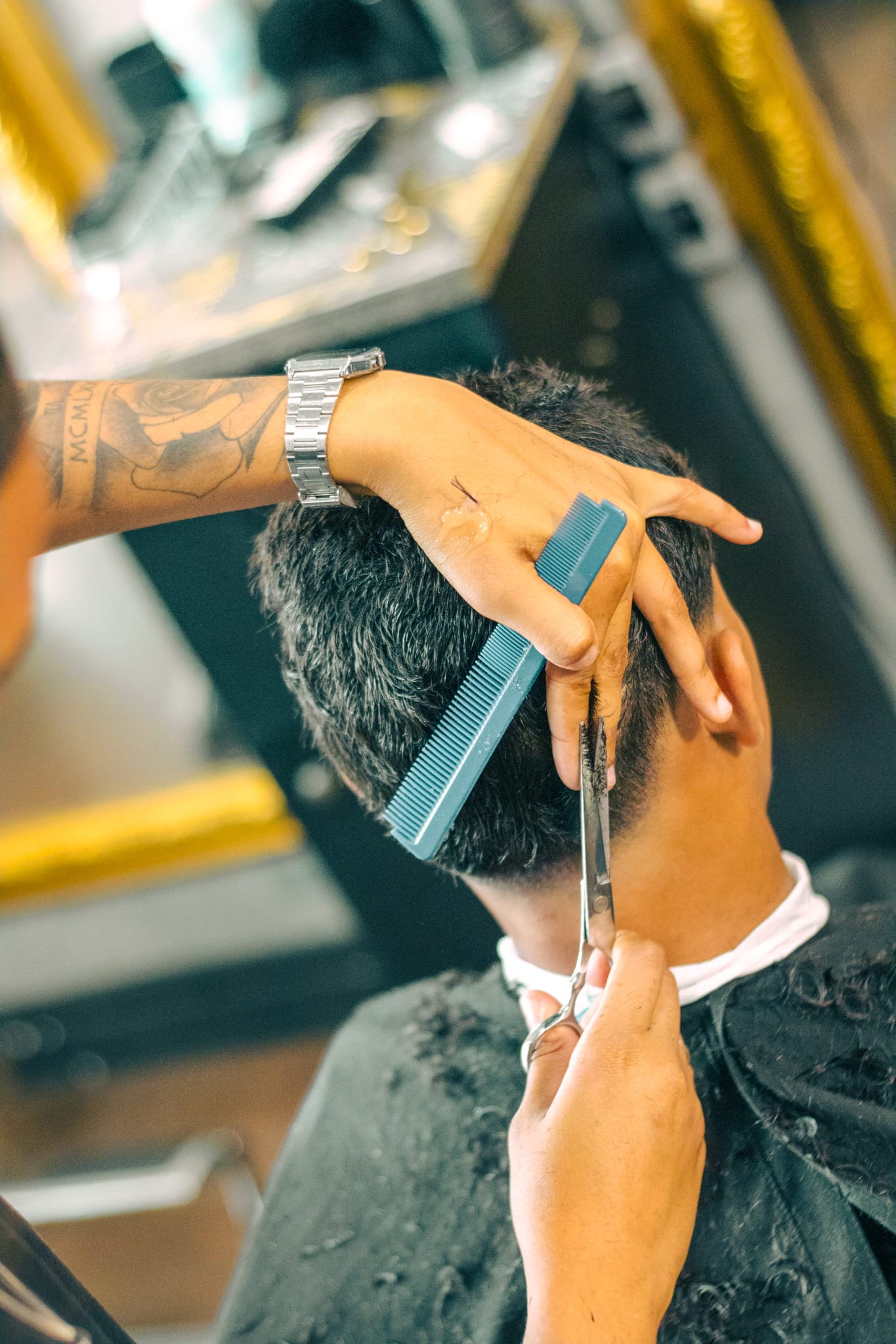 Capa do projeto Barber Branding - Mr. Barber